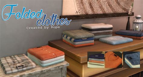 sims 4 folded clothes cc|clutter cc sims 4 folder.